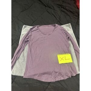Eddie Bauer Women's Purple Long Sleeve